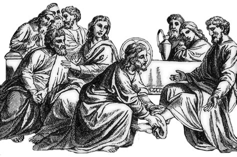Christian Last Supper Clipart