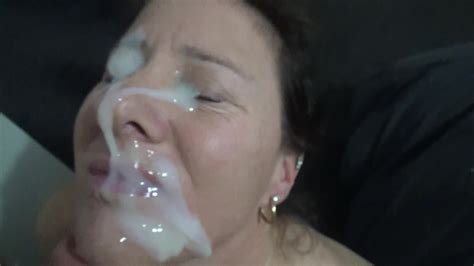 Monster Facial Chloe Gets Her Face Covered With Hot Cum