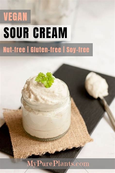 It S A Quick And Easy Minute Homemade Dairy Free Sour Cream Recipe