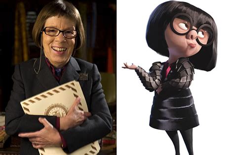 Linda Hunt ‘the Incredibles Edna Mode Celebrity Doppelgangers