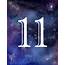 Printable Number 11 Blue 11th Birthday Party Space  Etsy