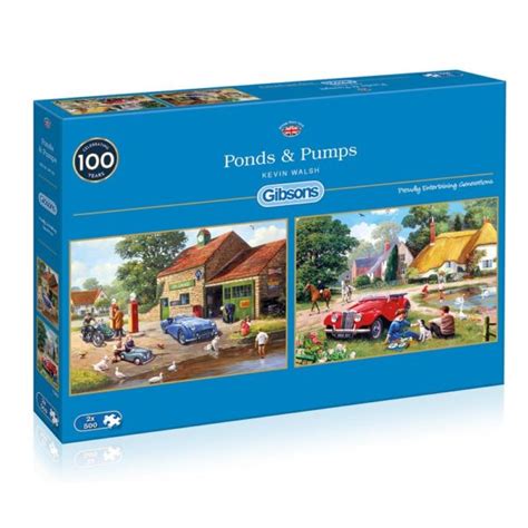Ponds And Pumps 2×500 Pieces Dab Hand Puzzles And Pastimes