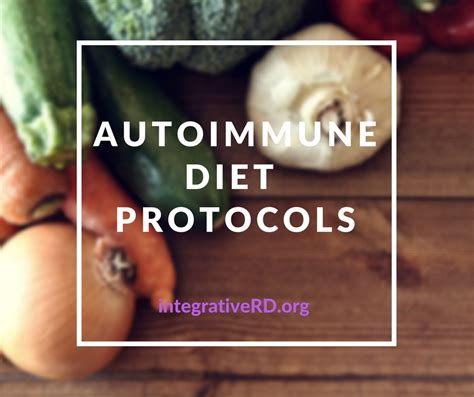 Insight Into Autoimmune Diet Protocols Difm