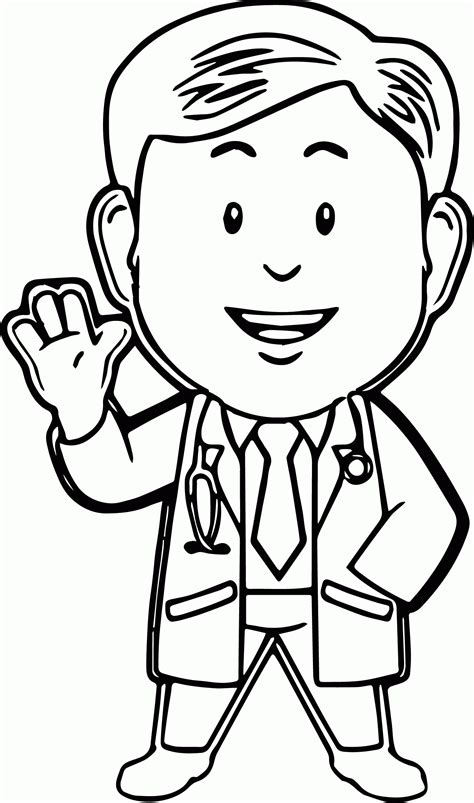 Doctor Printable Coloring Pages Printable Templates