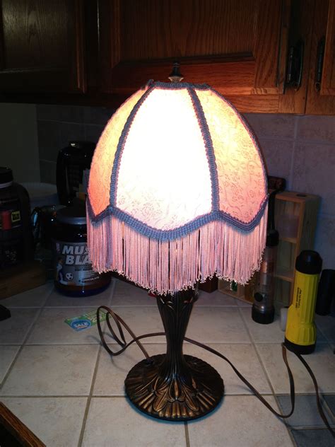 Antique Silk Shade Lamp Silk Shades Put Off The Warmest Glow Over The