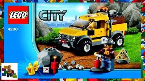 Lego Instructions City Mining 4200 Mining 4x4 Youtube