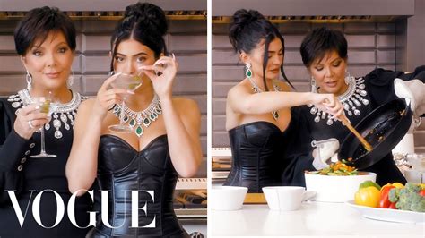 Kylie And Kris Jenner Cook Dinner Together Vogue Best Med Spa