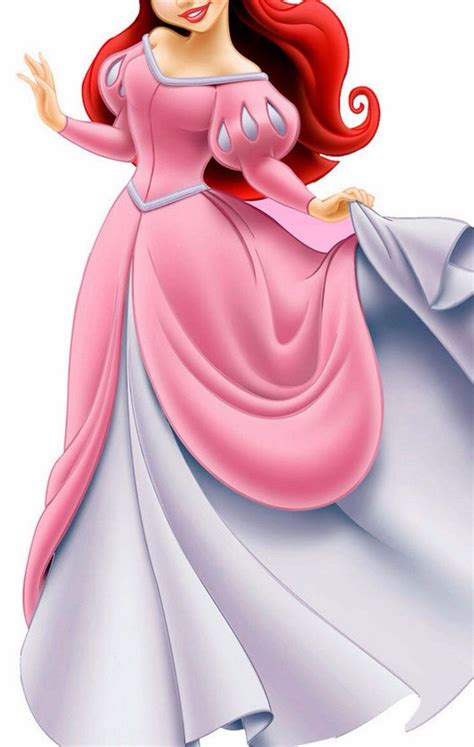Pink Dress Disney Princesses And Princes Disney Princess Dresses Disney Ariel