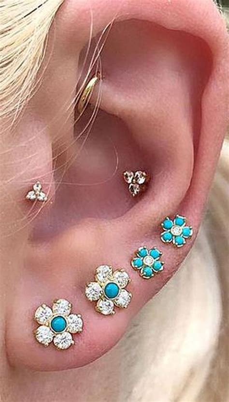Ear Piercings For Cartilage Earring Tragus Stud Tragus Earrings