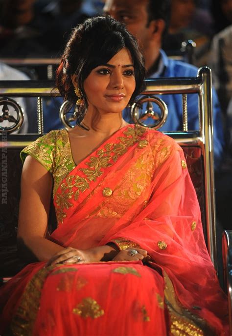 South Actress Samantha In Saree Latest Photos Gateway To World Cinema