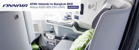 Flight Review Finnair A350 900 Business Class From Helsinki To Bangkok