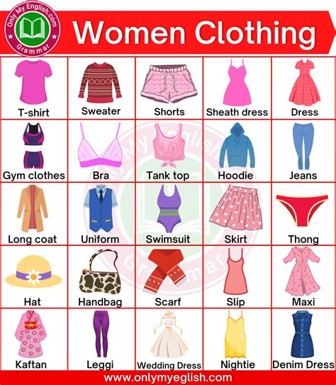 100 Clothes Dress Names For Girls