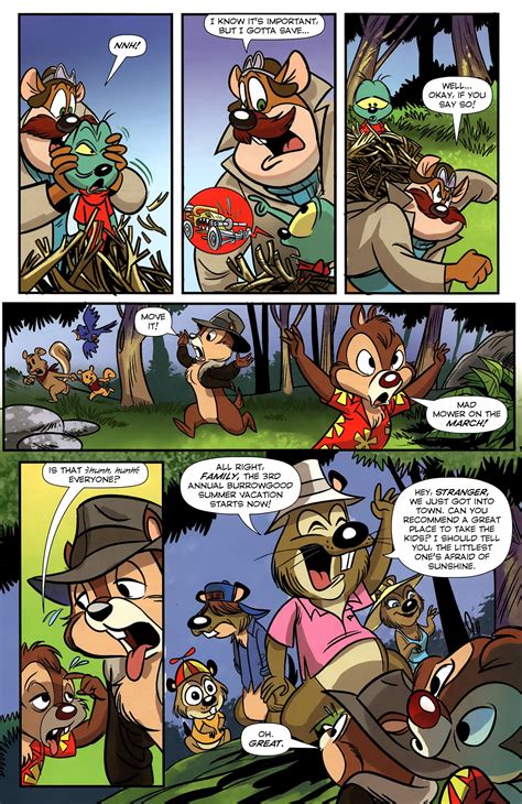 Read Online Chip N Dale Rescue Rangers Comic Issue 5