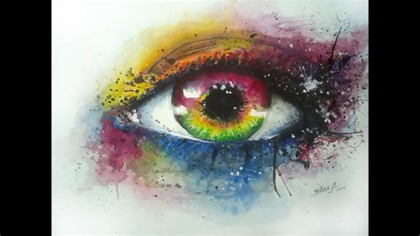 Watercolor Eye By Jovan Lilić Youtube