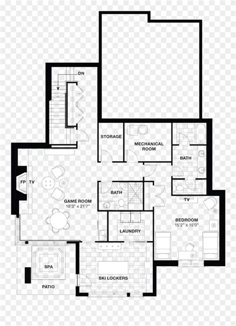 Download Floor Plan Clipart 1127021 Pinclipart