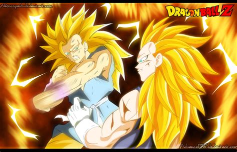 Dbz Goku Ssj3 Vs Vegeta Ssj3 Collab By Nikocopado On Deviantart