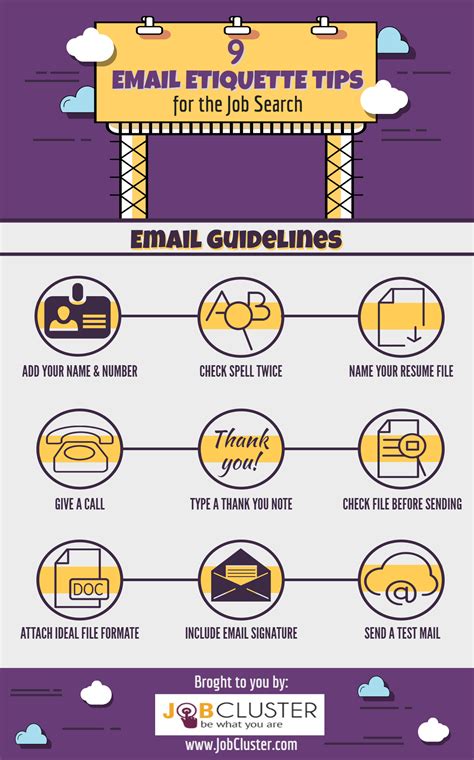 9 Email Etiquette Tips For The Job Search