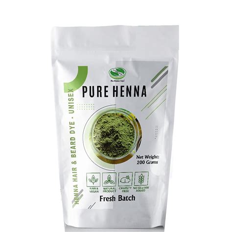 Buy Pure Henna Powder For Hair Dye The Henna Guys 200g Ad Online At Low Prices In India