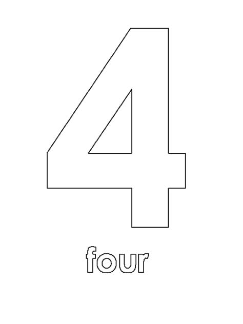 Free Number 4 Download Free Number 4 Png Images Free Cliparts On