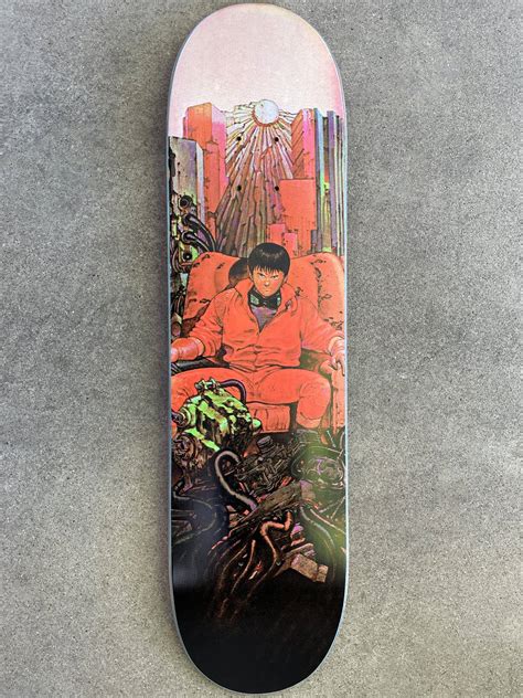 Hook Ups Hookups Hook Ups Jeremy Klein Skateboard Deck Akira Anime