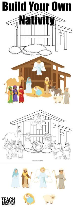 Printable Build Your Own Nativity Teach Beside Me