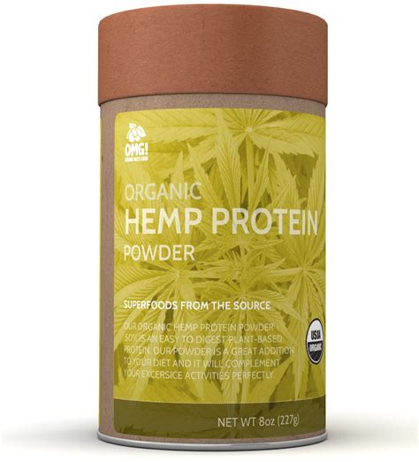 OMG Organic Meets Good Hemp Protein Powder 8 Oz Walmart Com