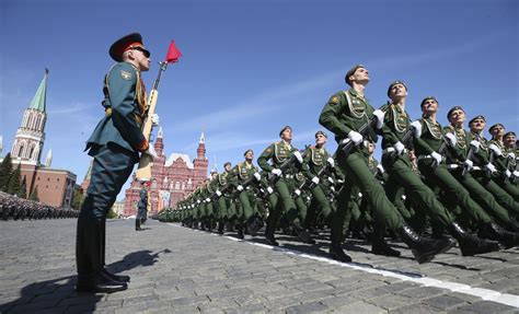 In Pictures Vladimir Putin Joins Crowds In Russias Victory Day Parade Express And Star