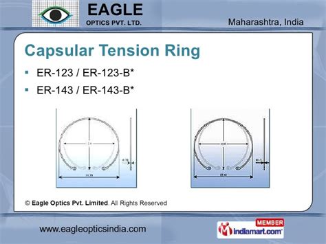 Capsular Tension Ring Eagle Optics Pvt Limited Navi Mumbai