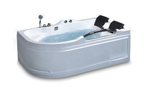 European Style Embedded Rectangle Acrylic Massage Bathtub Whirlpools Hydromassage Acrylic Luxury