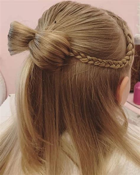 40 Cutest Bow Hairstyles For Girls On The Go Hairstylecamp