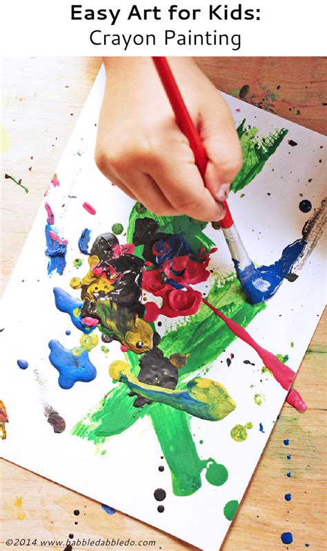 Best match price, low to high price, high to low top rating new arrivals. Easy Art for Kids: Crayon Painting - Babble Dabble Do