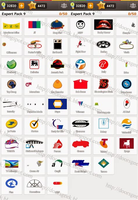 Logo Game Answers Pack 23 Gallery