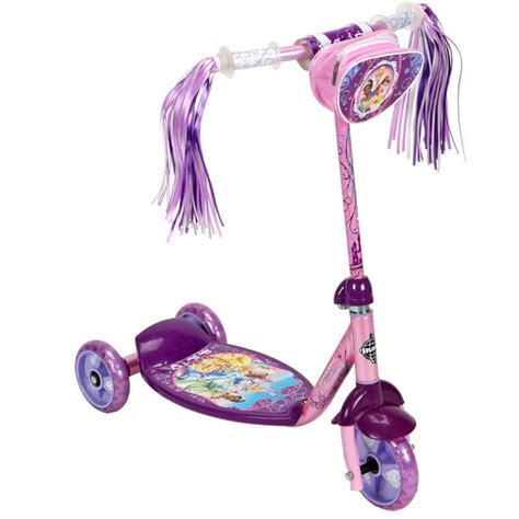Huffy Disney Princess 3 Wheel Preschool Scooter Pinkpurple Walmart