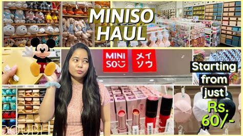 Miniso Haul 😊 Staring From Just Rs 60 🛍️amazing Products Maine Sab Le Liya 🏼 😍 Youtube