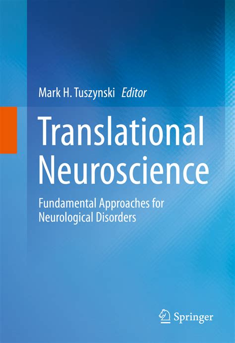 Translational Neuroscience Ebook Ellibs Ebookstore