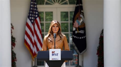 First Lady Melania Trump Unveils Be Best Initiative