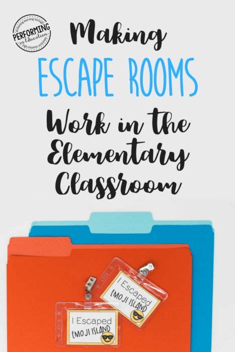 Escape Classrooms In The Elementary Classroom How To Make It Work