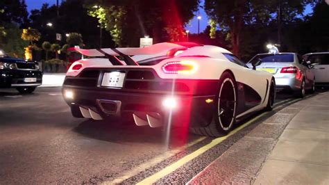 Koenigsegg Agera R Start Up Sound And Accelerations In London Video