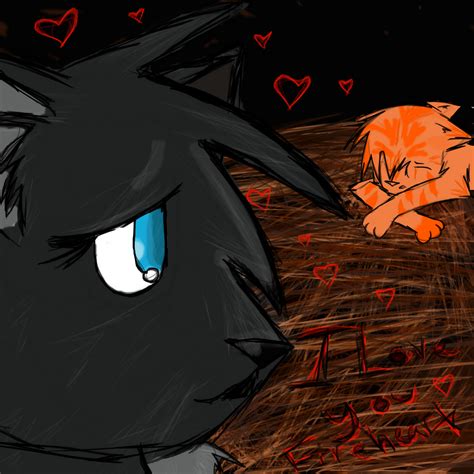 Cinderpelt Loves U Fireheart By Raycat43 On Deviantart