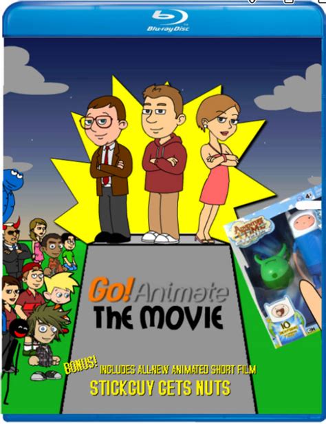 Goanimate The Movie Blu Ray Cover By Nicksquirrel2011 On Deviantart