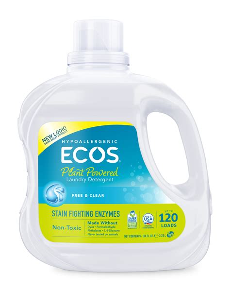 Buy Ecos Plant Powered Liquid Laundry Detergent With Stain Fighting
