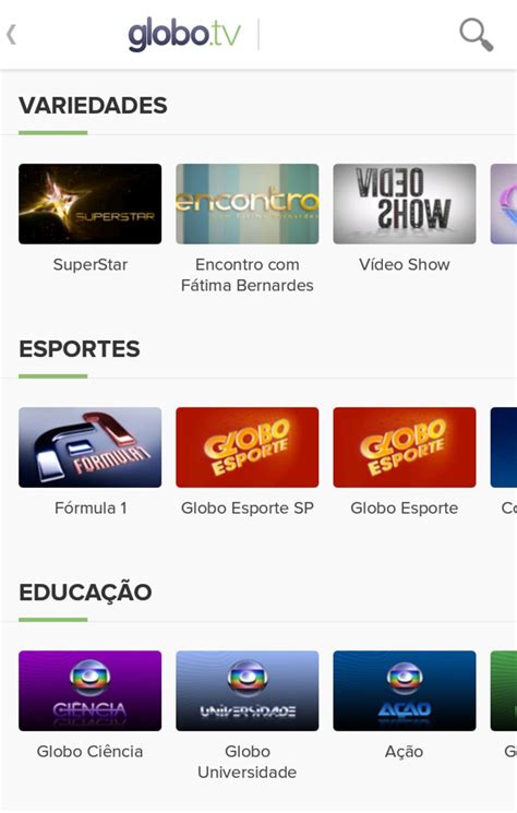 Com mais de 200 milhões telespectadores diários, tanto no. Globo.tv para Android - Download