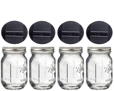 Jarming Collections Glass Spice Jars With Shaker Lids Spice Jars 4 Oz