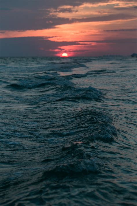 Sunset Ocean Beach Iphone Wallpaper Idrop News