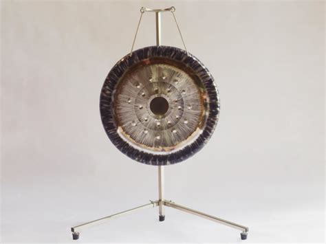 Single Telescopic Gong Stand Up To 3690cm Gong Tone Of Life Gongs
