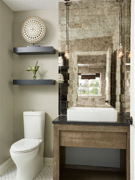 Hear the phrase powder room and images of tiny (maybe even bordering on claustrophobic!) bathrooms spring to mind. Best Small Powder Room Design Ideas & Remodel Pictures | Houzz