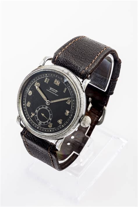 Tissot Antimagnetique German Pilots Watch Military Watches Vintage