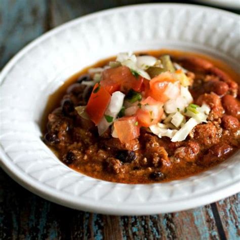 Beef And Chorizo Chili This Easy And Healthy One Pot Chili Is A Great
