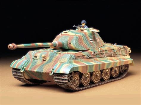 Tamiya 135 German King Tiger Tank Porsche Turret Ww2 35169