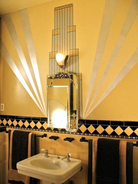 19 Art Deco Bathroom Inspiration Ideas Art Deco Bathroom Bathroom